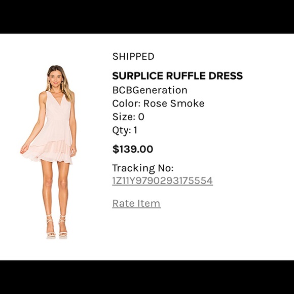 BCBGeneration Ruffle Dress - Picture 2 of 11